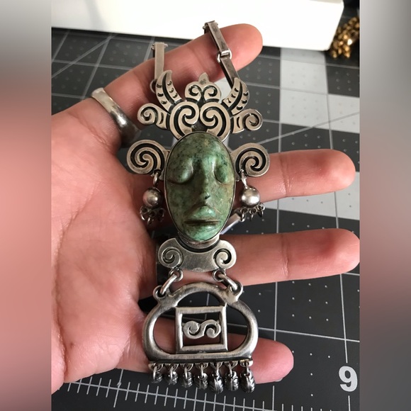 Vintage Taxco sterling silver heirloom piece ❤️ gorgeous Mexican sterling - Picture 8 of 12